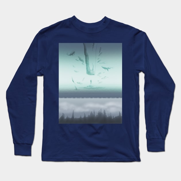 Dishonored to drown in the void Long Sleeve T-Shirt by JuditangeloZK